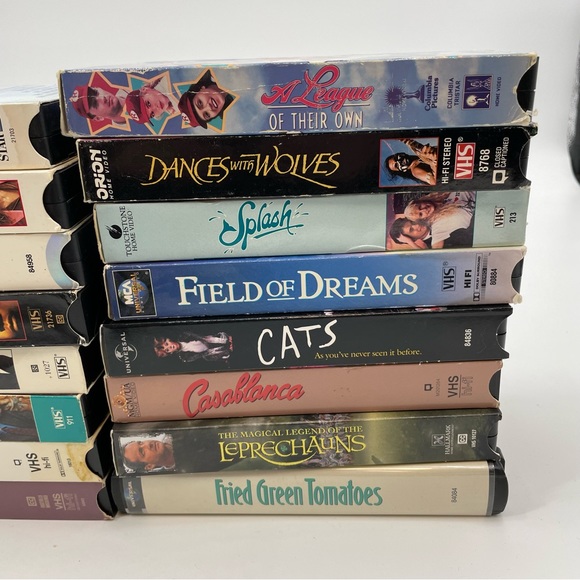 Bundle of 19 Romantic Comdey/Drama Vintage VHS Movies Julia Roberts Splash - Picture 2 of 3
